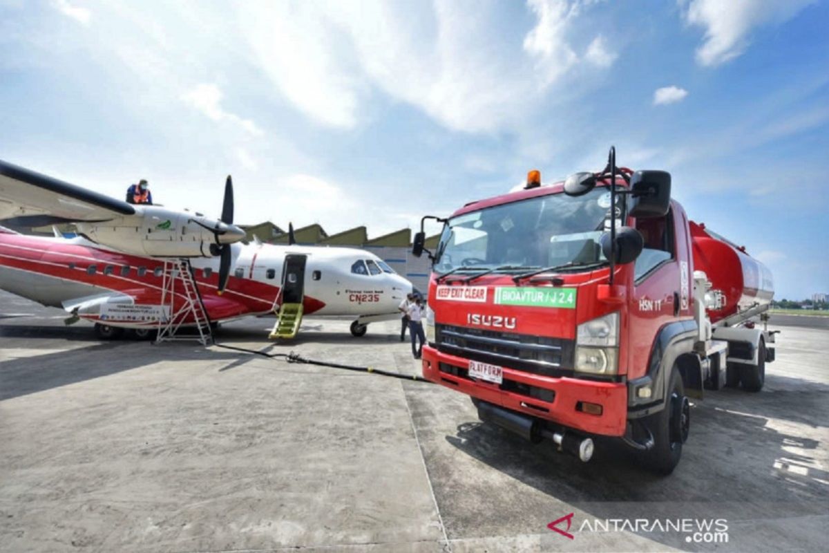 Pertamina berencana akan olah minyak goreng bekas jadi bahan bakar pesawat