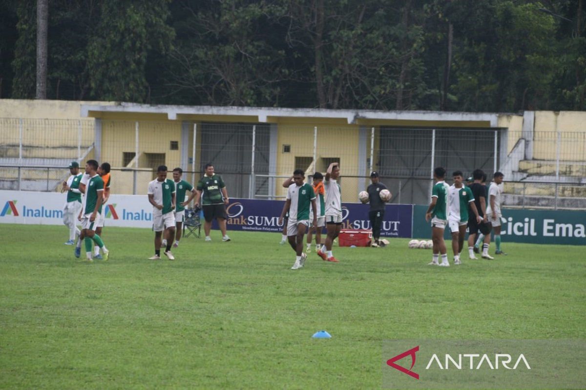 Kamis besok PSMS jamu Dejan FC, simak pesan  pelatih Ayam Kinantan