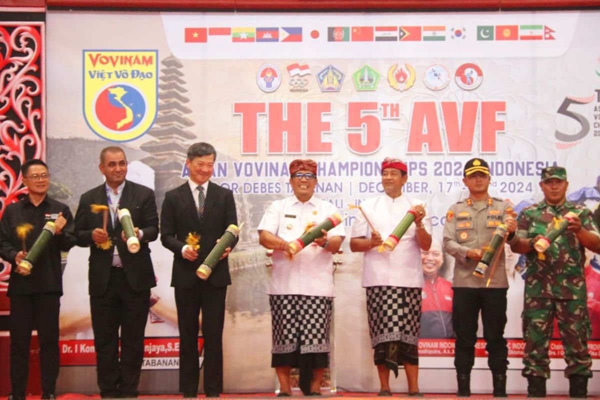 Tabanan jadi tuan rumah The 5th AVF Asian Vovinam Championships 2024