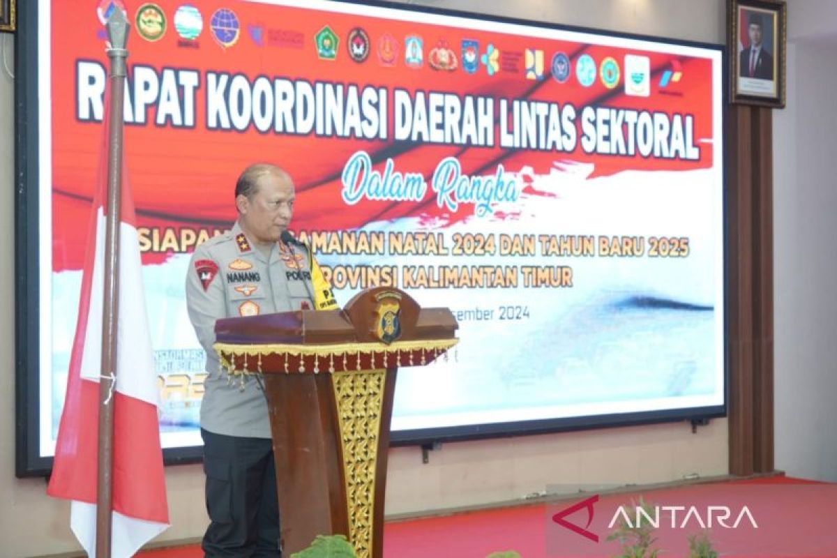 Kapolda Kaltim tekankan kolaborasi dalam pengamanan Natal dan Tahun Baru