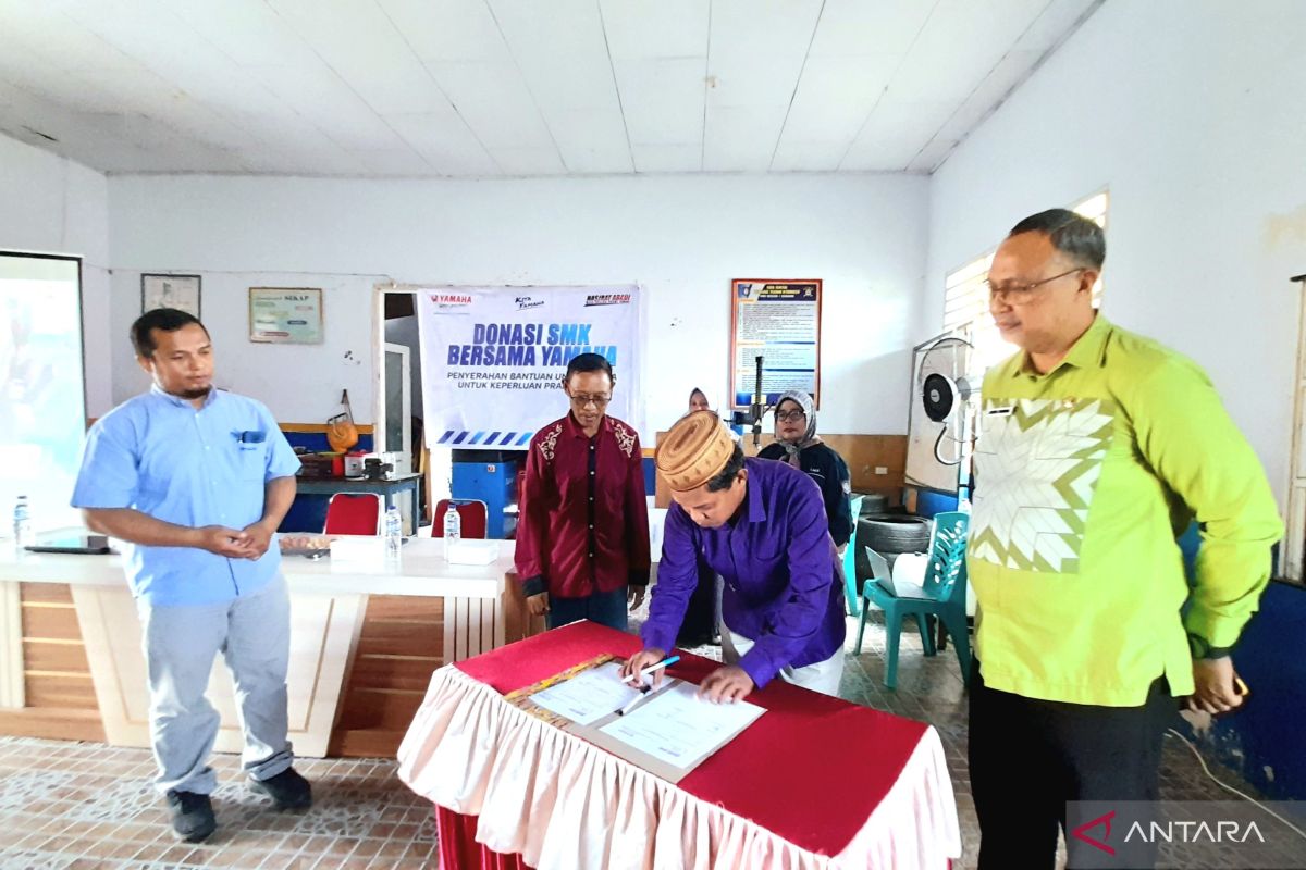 Dikbud puji langkah Yamaha Gorontalo tingkatkan kualitas pelajar SMK