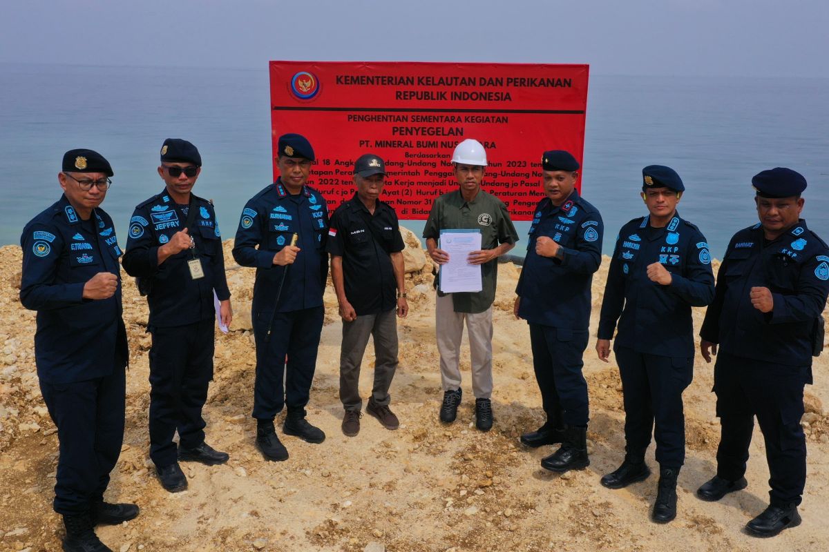 KKP hentikan proyek jetty ilegal, tak lengkapi dokumen PKKPRL di Morowali