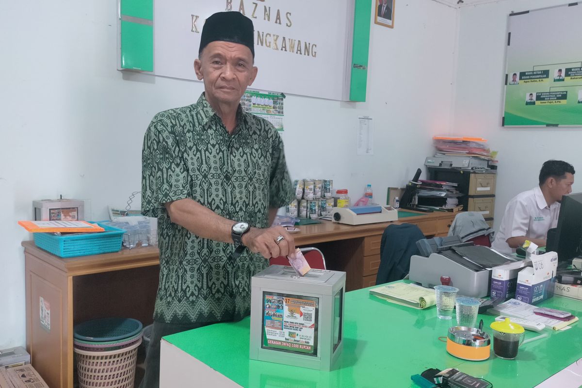 Baznas sebut pengumpulan zakat di Singkawang mencapai Rp1,2 miliar