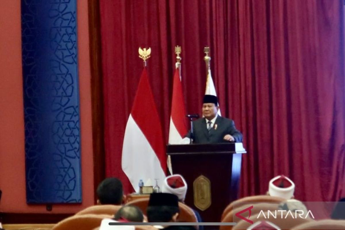 Presiden Prabowo bagikan isi pertemuan dengan El-Sisi ke mahasiswa di Al-Azhar