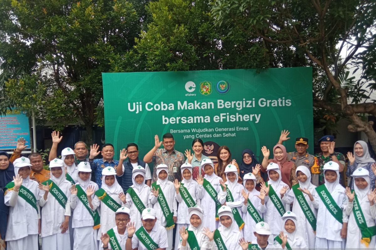 Pemkot Medan-eFishery uji coba Program Makan Bergizi Gratis