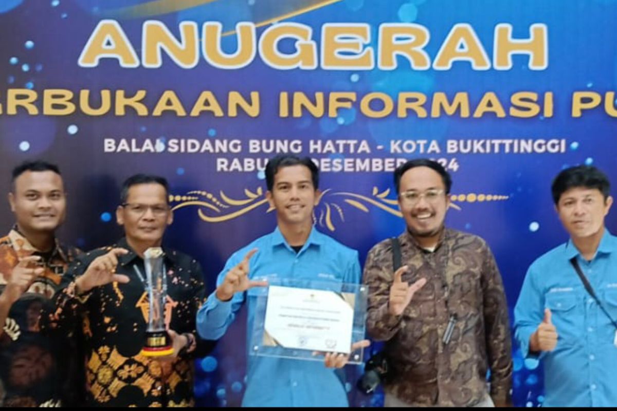 Nagari Airhaji Barat, Juara I Keterbukaan Informasi Publik Tingkat Sumatera Barat