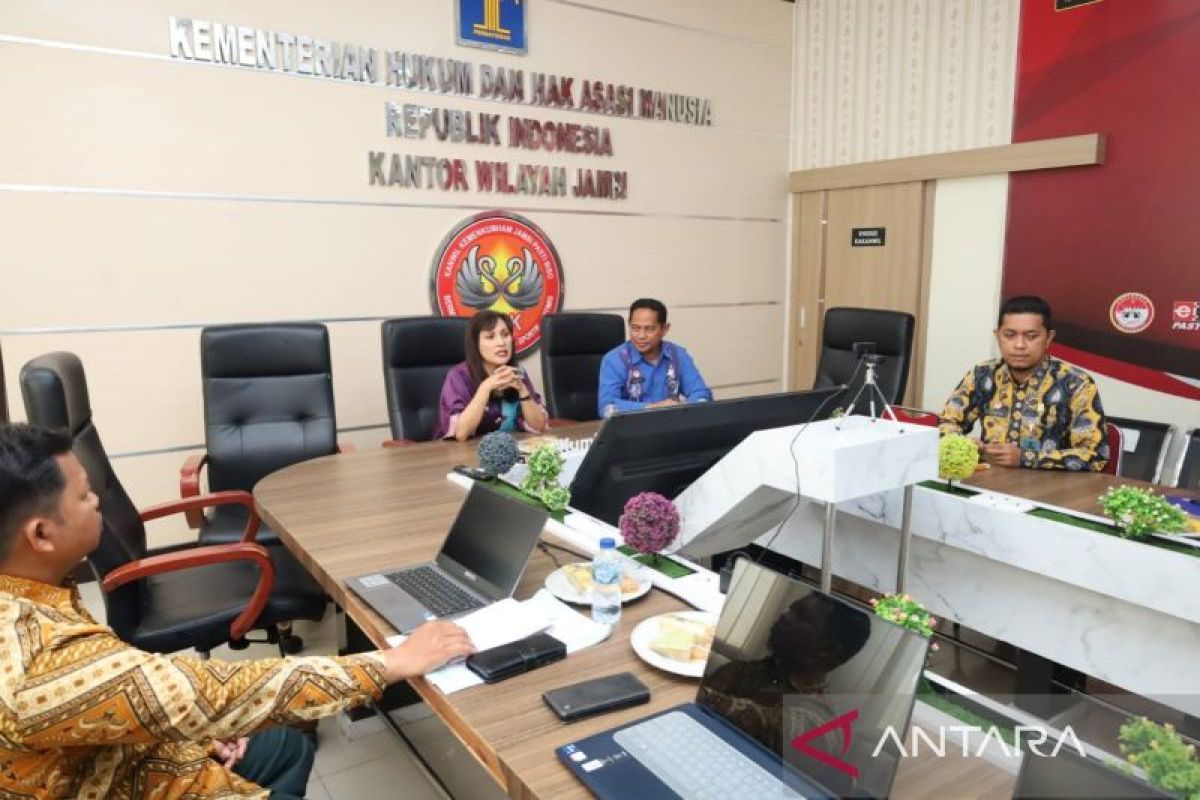 BKN RI Lakukan Monev ke Kanwil Kemenkumham Jambi