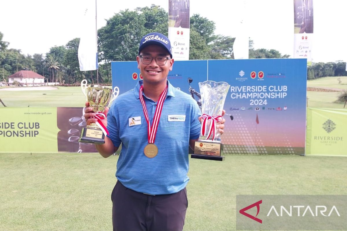 Alit Jiwandana juara Club Championship 2024 di Riverside Golf Club