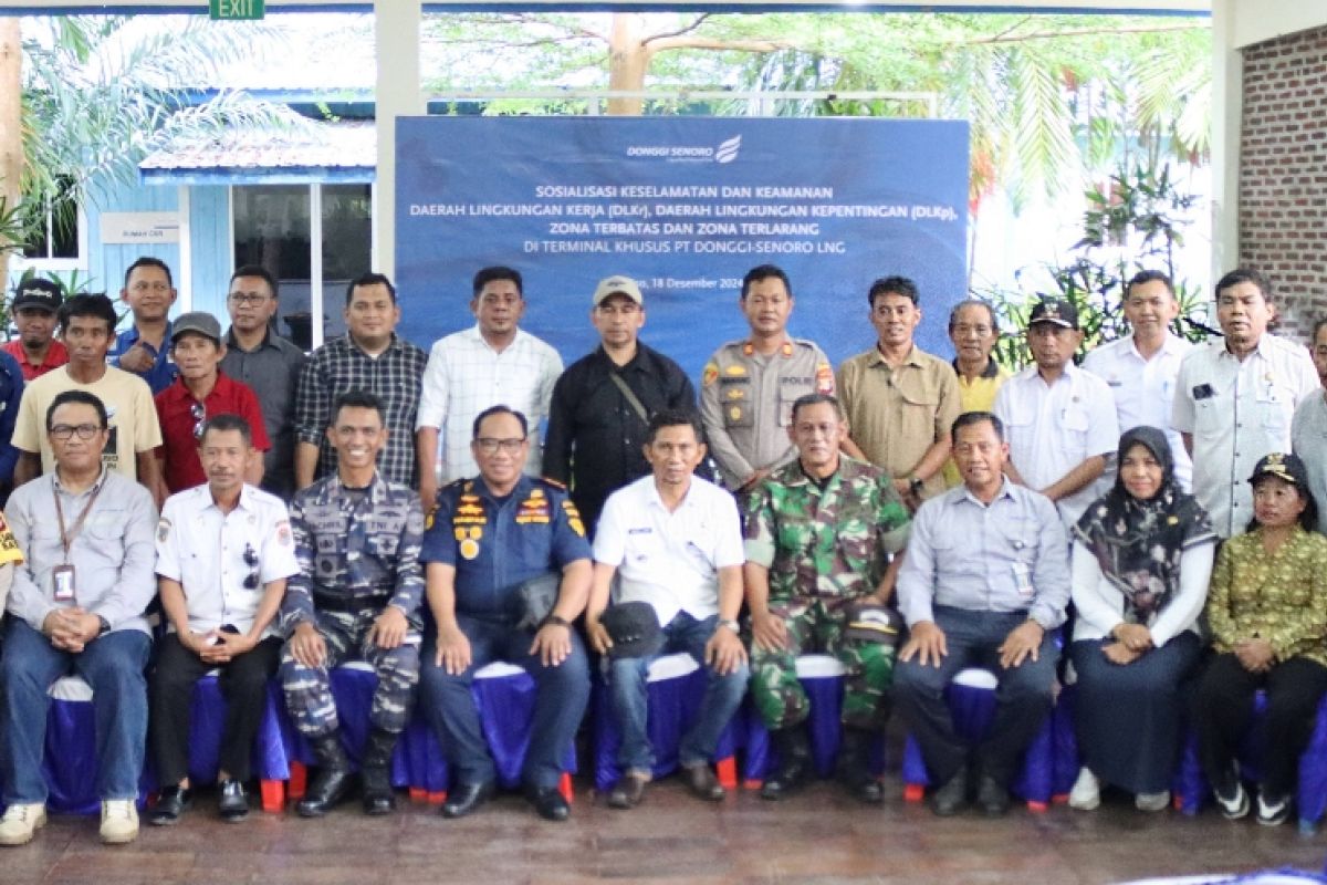 DSLNG gelar sosialisasi DLKR dan DLKP untuk tingkatkan keselamatan dan efisiensi pelabuhan