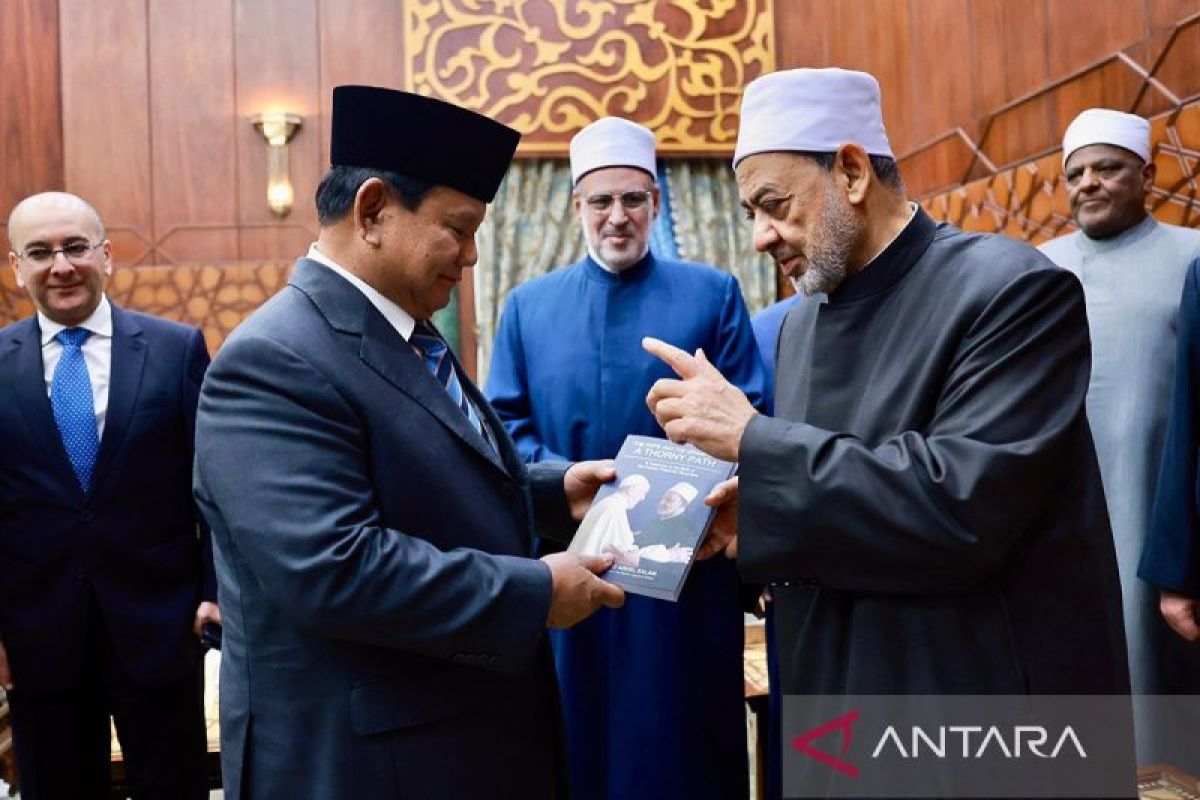 Prabowo temui Grand Syek Al-Azhar pererat agama-kerja sama pendidikan