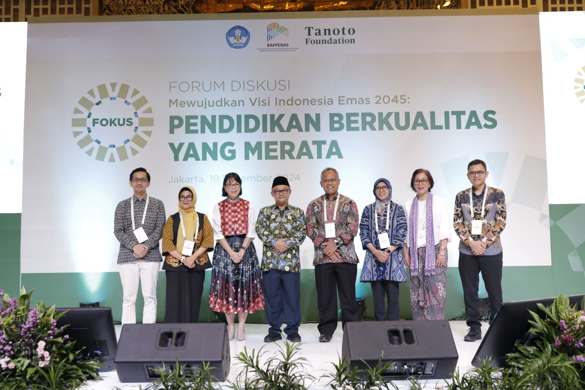 Tanoto Foundation gelar FOKUS 2024 - Pendidikan berkualitas merata untuk Indonesia Emas 2045