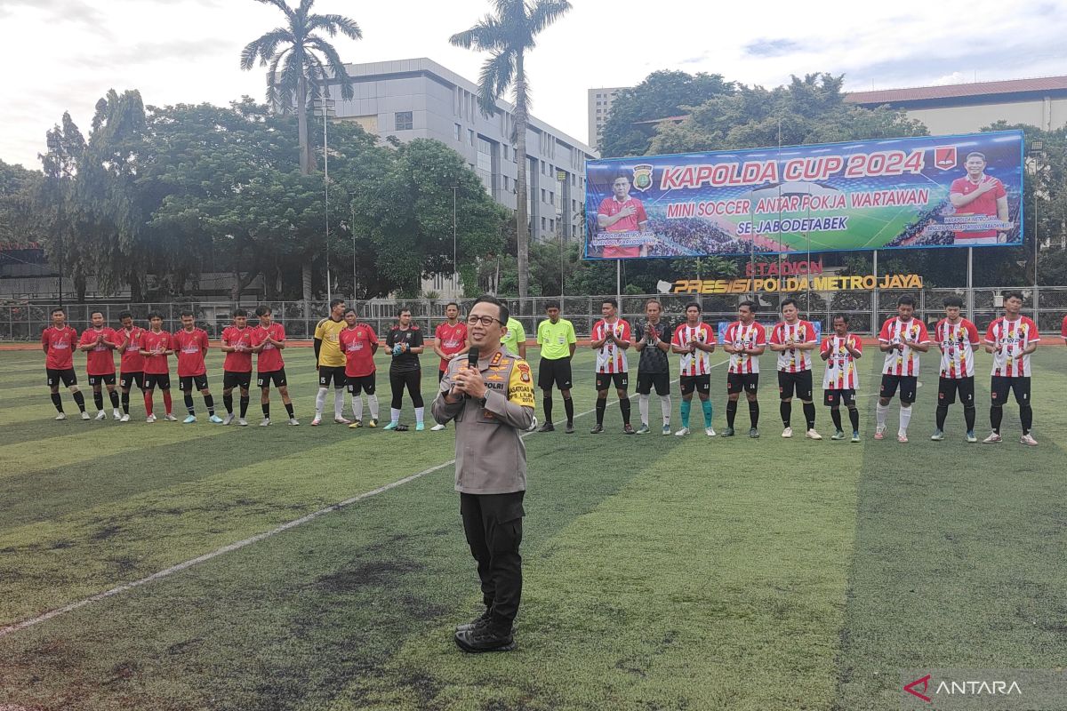 Turnamen Kapolda Cup 2024 jadi ajang silaturahmi wartawan kriminal