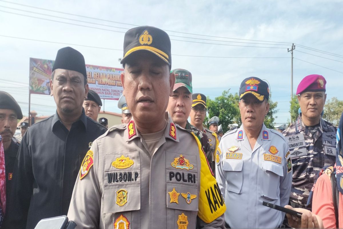 Polres Kulon Progo mengamankan 54 gereja dan 47 kapel selama Natal