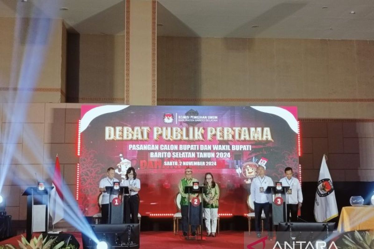 KPU Barsel laksanakan debat pertama kandidat paslon bupati dan wakil bupati