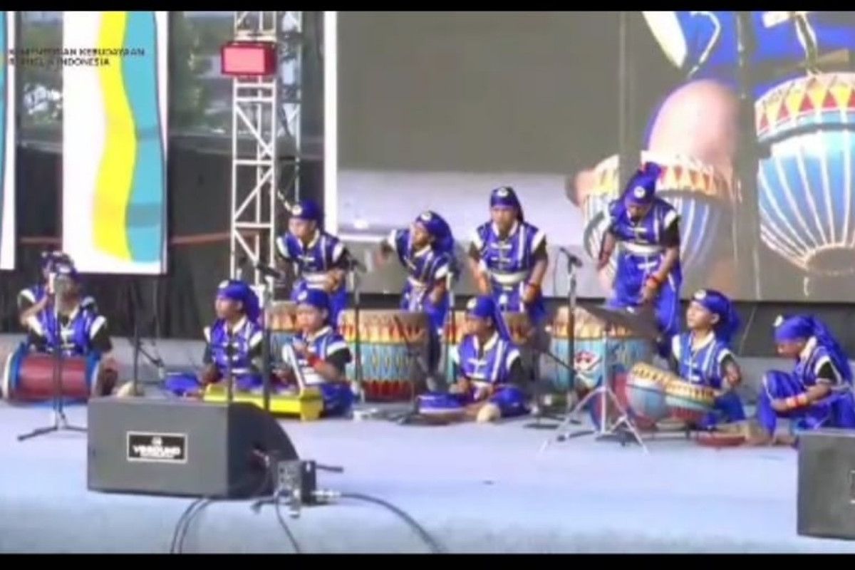 Seni musik dhol Bengkulu, Sekolah Fatma Kenanga tampil di Raya 2024