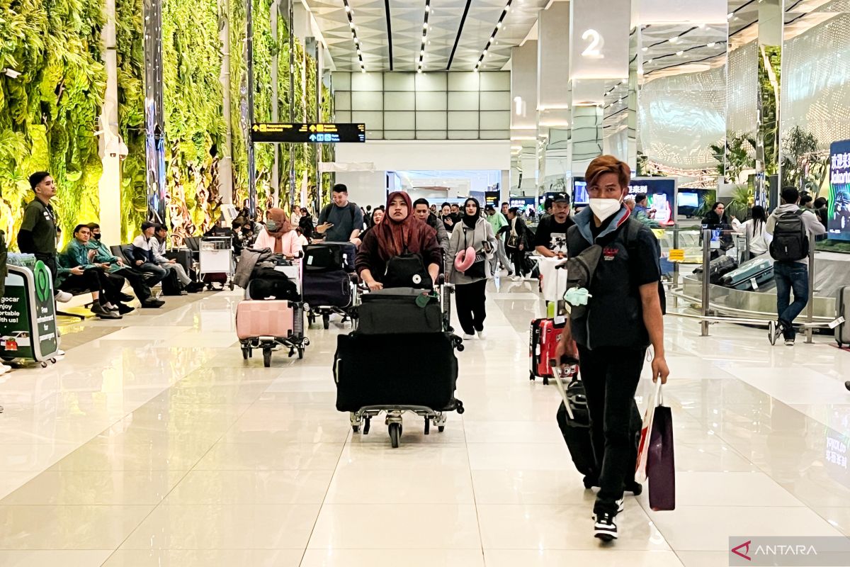 Bandara Soetta antisipasi 2,9 juta penumpang selama Natal-Tahun Baru