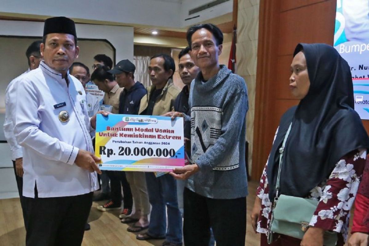 102 keluarga miskin di Tangerang dapat bantuan modal usaha @ Rp20 juta