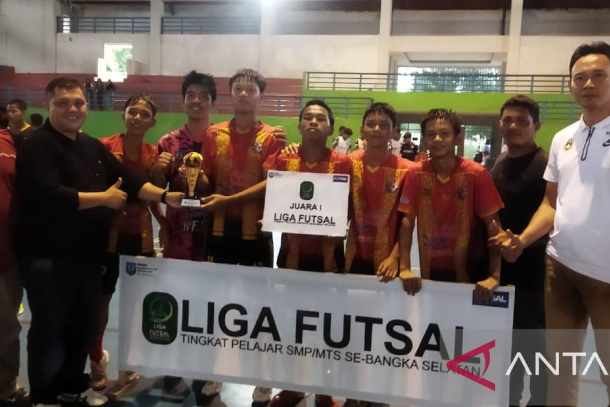 Liga futsal tingkat pelajar SMP/MTS se-Bangka Selatan jadi ajang pencarian atlet berprestasi