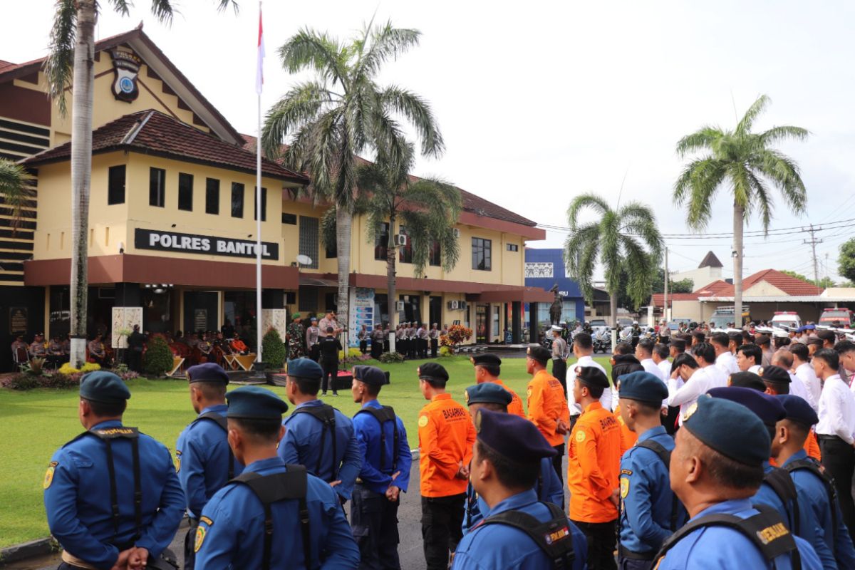 Polres Bantul kerahkan 479 personel untuk pengamanan selama Nataru