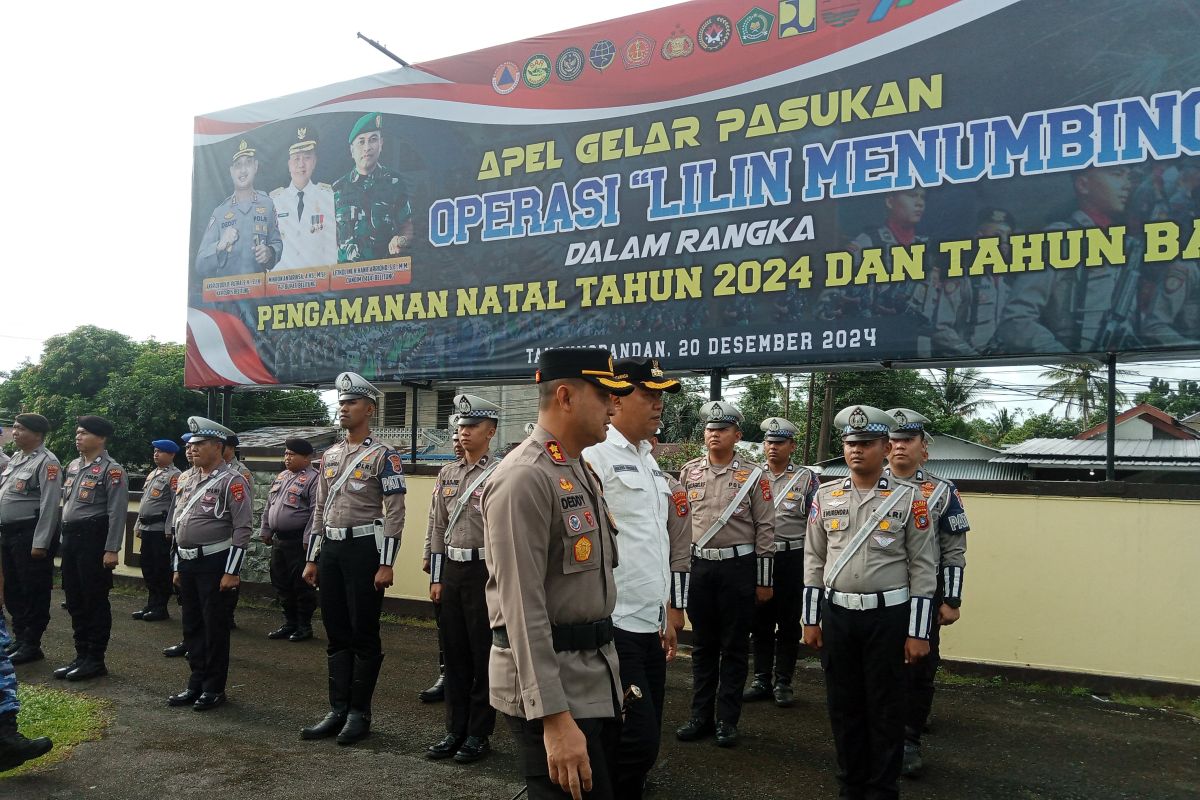 Polres Belitung jamin keamanan perayaan Natal dan Tahun Baru 2025