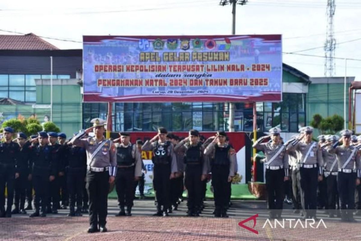 Polres Rejang Lebong dirikan empat pos pengamanan Natal dan Tahun Baru