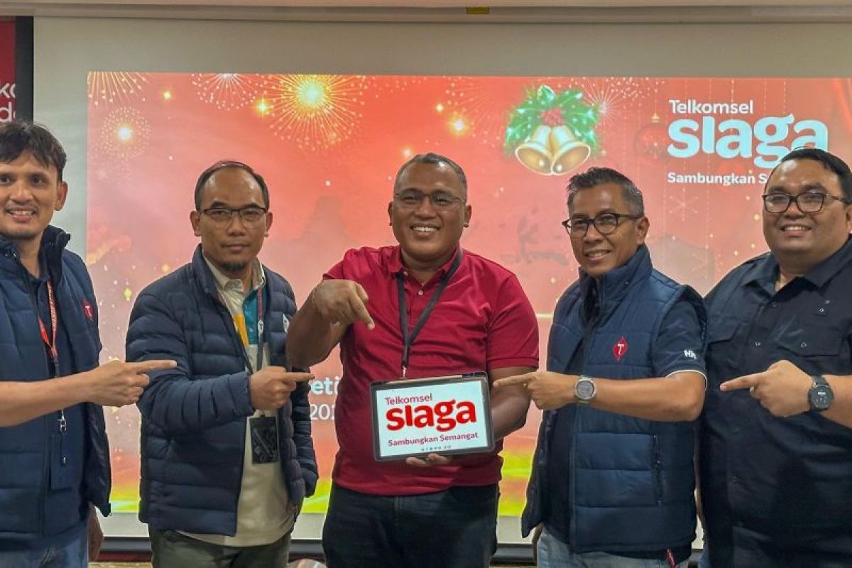 Telkomsel Siaga Area Pamasuka pastikan kesiapan konektivitas dan layanan digital terdepan sambut Nataru