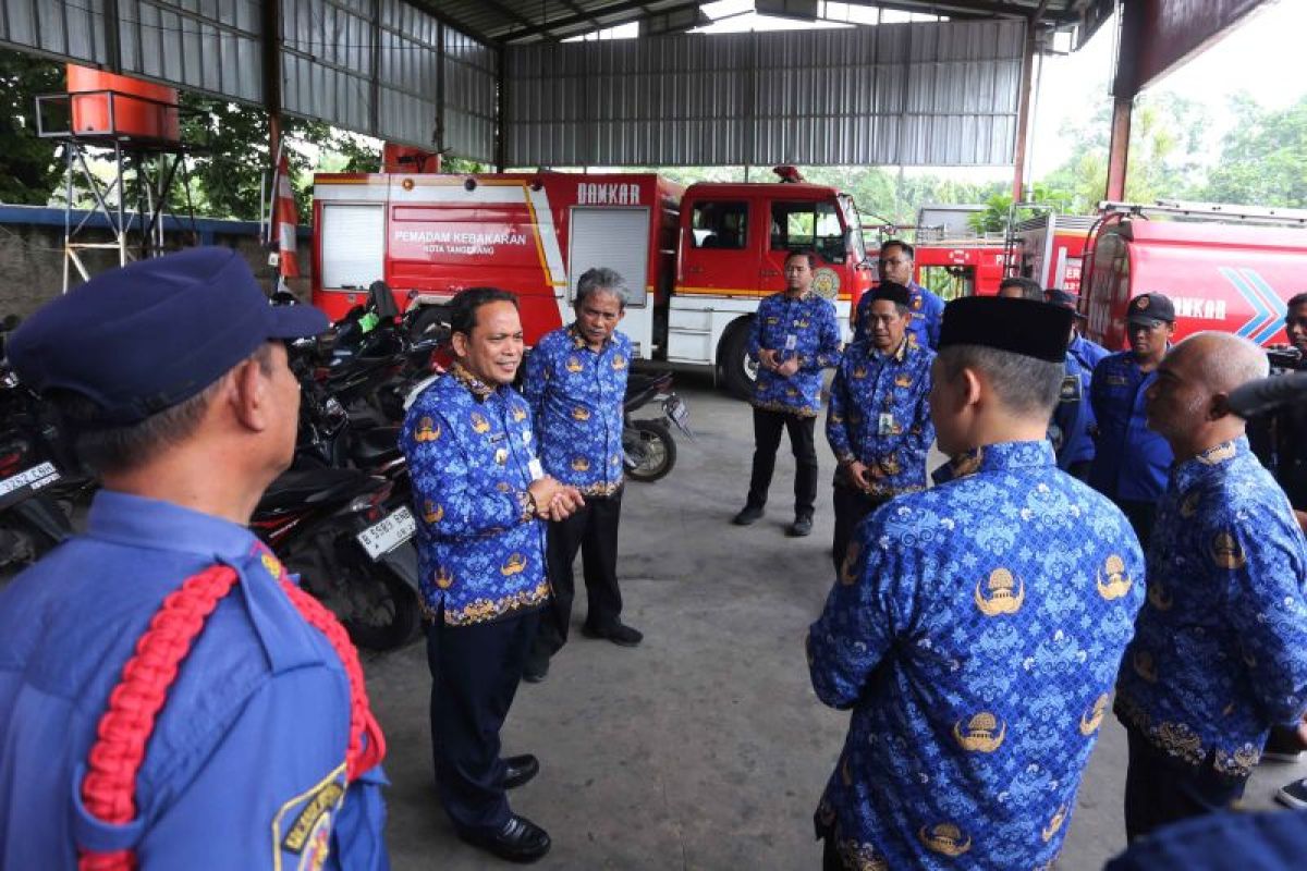 Pemkot Tangerang siagakan damkar selama pengamanan Nataru