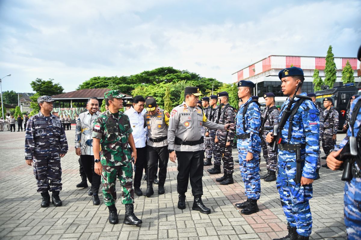 Polda Maluku kerahkan 3.200 personel pengamanan Natal dan tahun baru, ini kata Kapolda