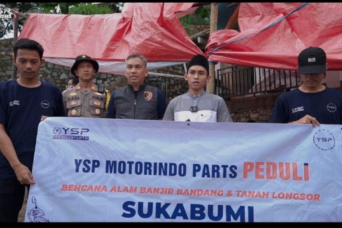 YSP Motorindo Parts berikan 1.080 selimut ke warga Sukabumi