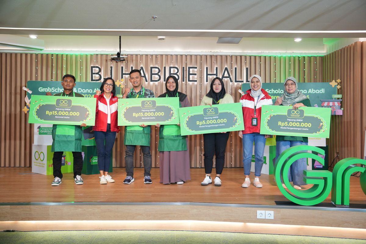 Tutup tahun 2024, Grab salurkan 1 juta dolar AS untuk 33.000 pelaku sektor transportasi dan UMKM