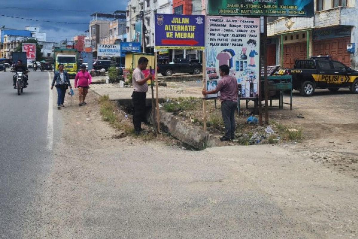 Polres Labuhanbatu Selatan siapkan jalur alternatif Nataru