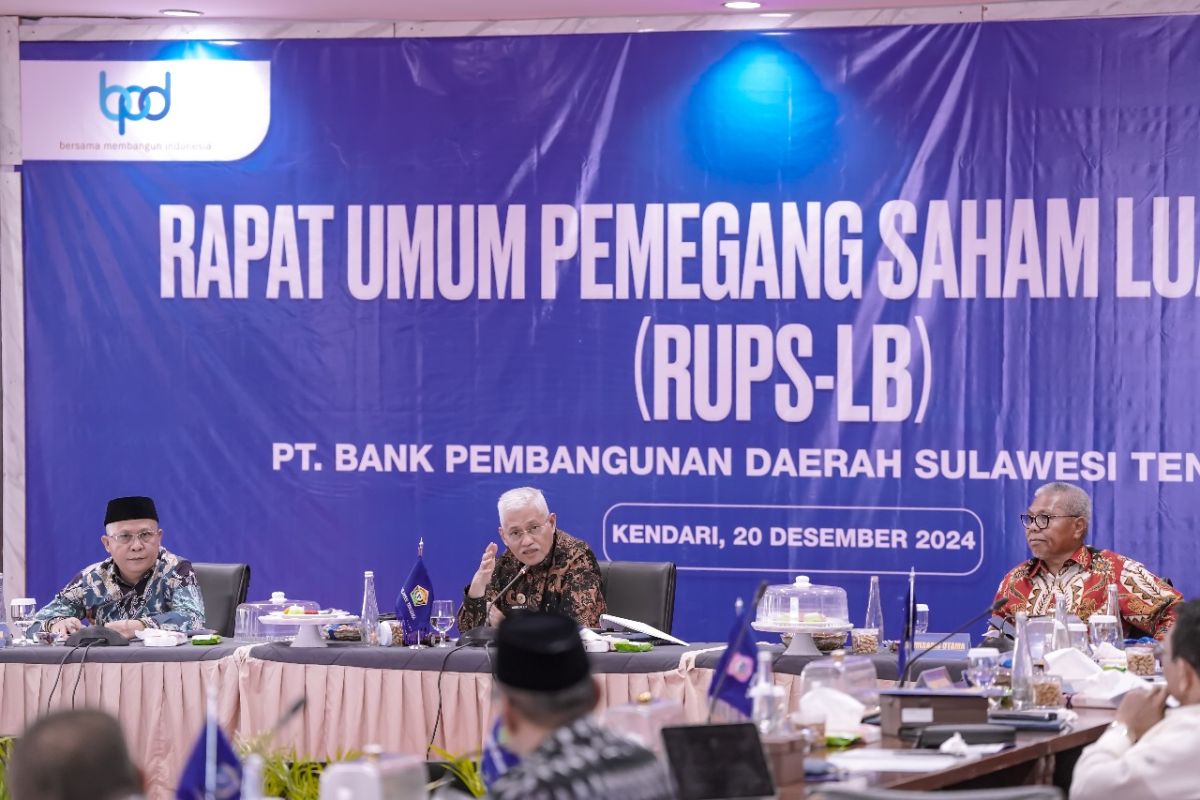 Bank Sultra gelar RUPS LB sahkan KUB dengan Bank Jatim