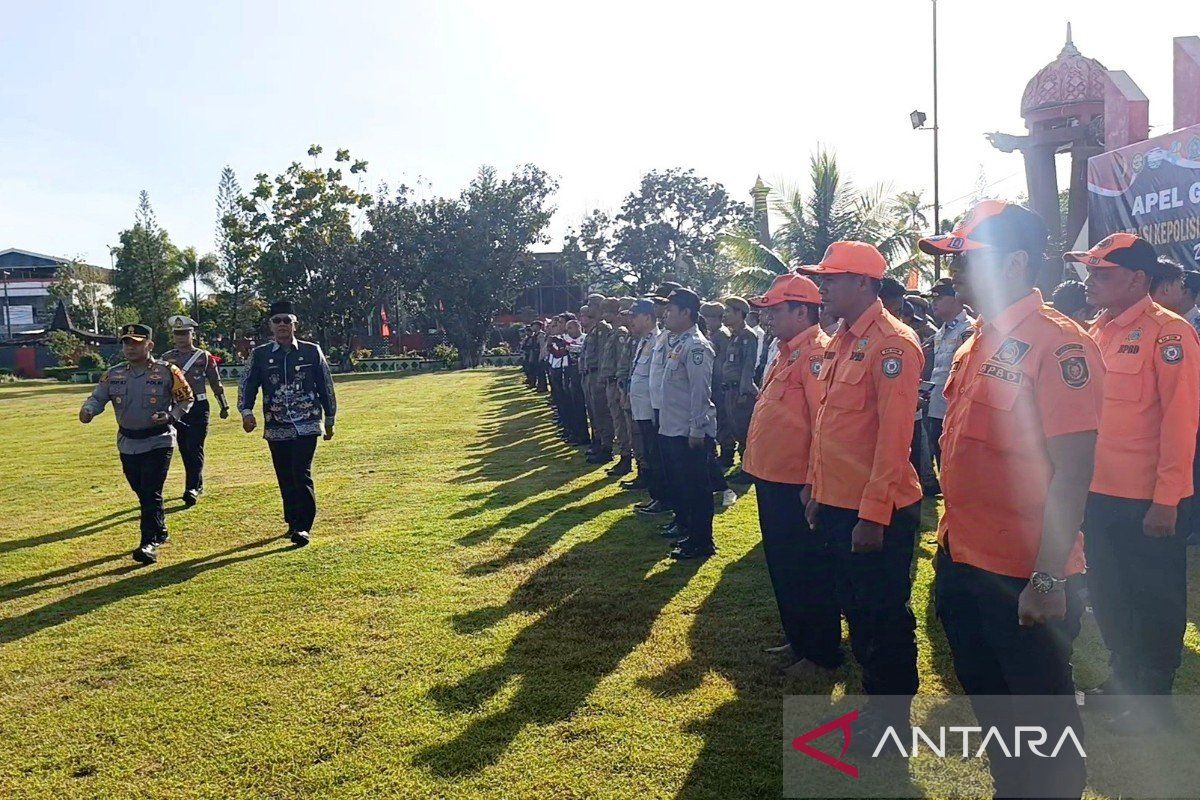 Polres Kotim sebar ratusan personel amankan Natal dan Tahun Baru