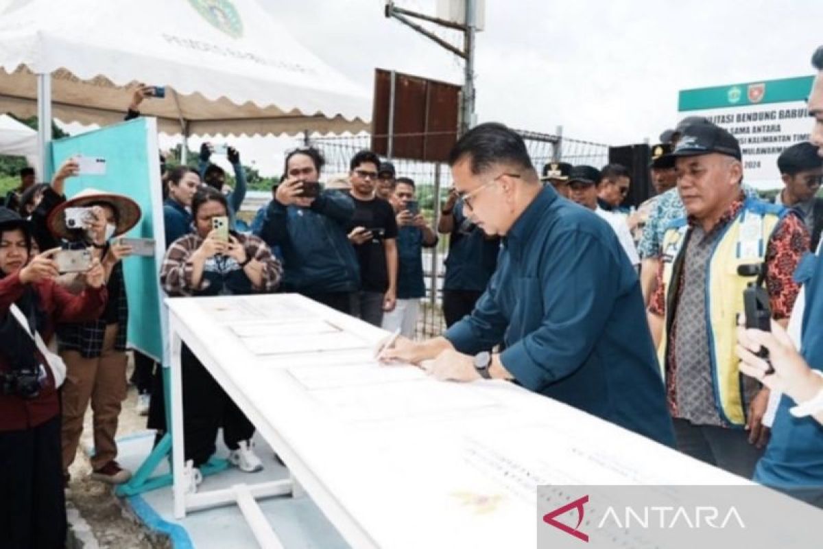 Pemprov Kaltim  rampungkan rehabilitasi bendungan tua di Babulu