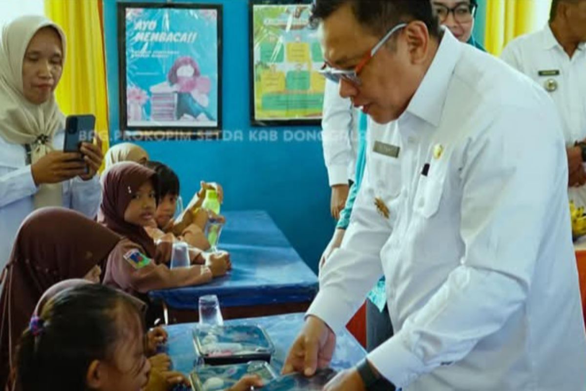 Program makan bergizi gratis di Donggala sudah sesuai