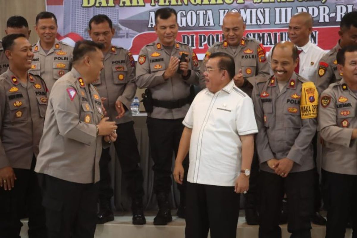 Anggota DPR RI kunjungan spesifikasi ke Polres Simalungun, Kapolres tegaskan ini