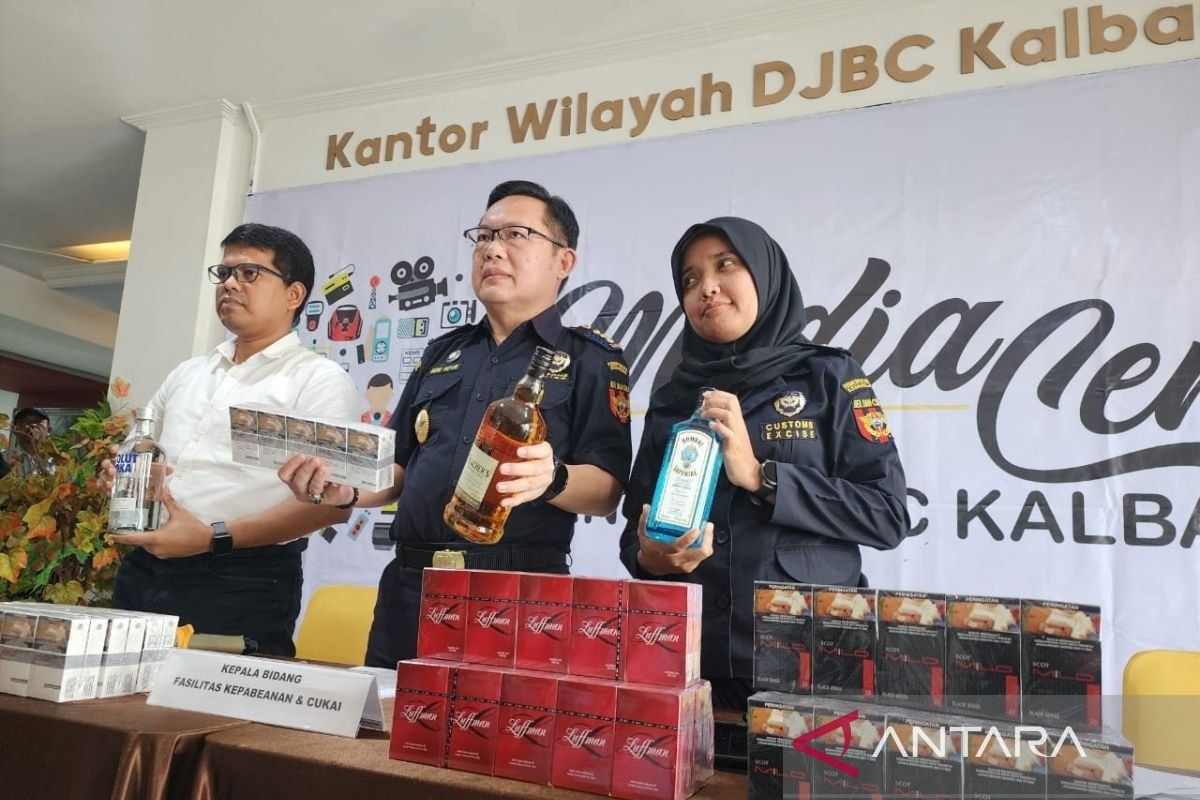 Bea Cukai Kalbagbar selamatkan potensi kerugian negara sebesar Rp622 miliar