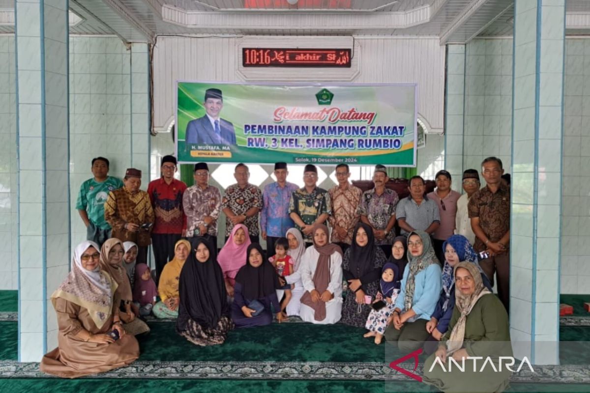 Kemenag Kota Solok lakukan pembinaan kampung zakat