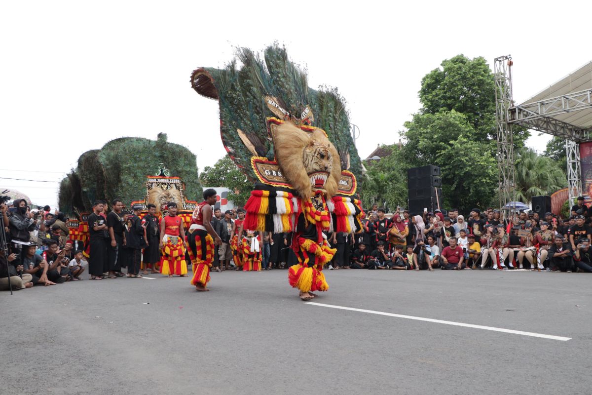 Rayakan status WBTB UNESCO, Ponorogo gelar pertunjukan reog serentak