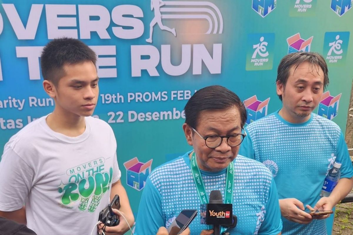 Gubernur Jakarta terpilih berlari di UI Movers On the Run