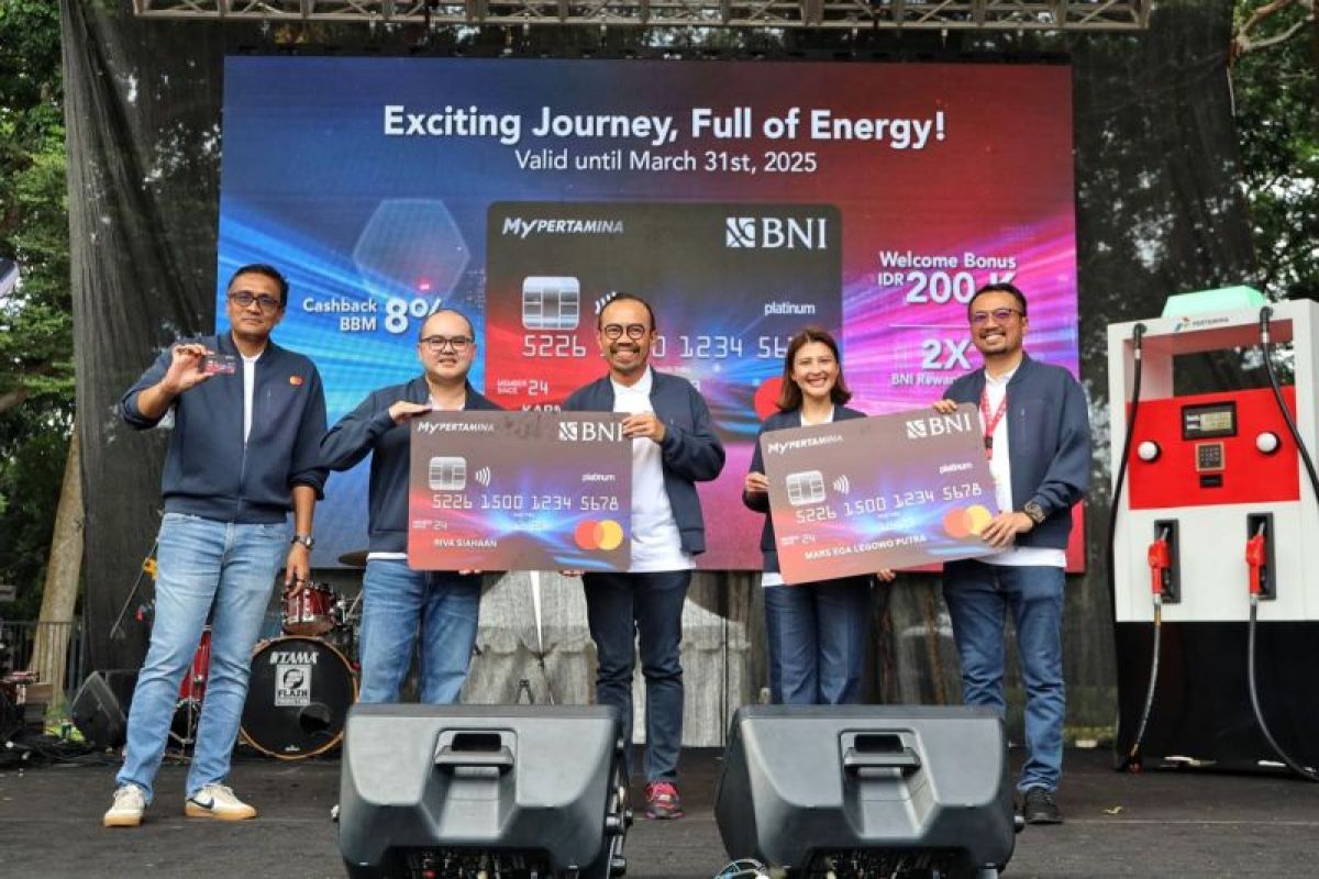 Produk baru Kartu Kredit BNI-MyPertamina, beli BBM bisa dapat cashback