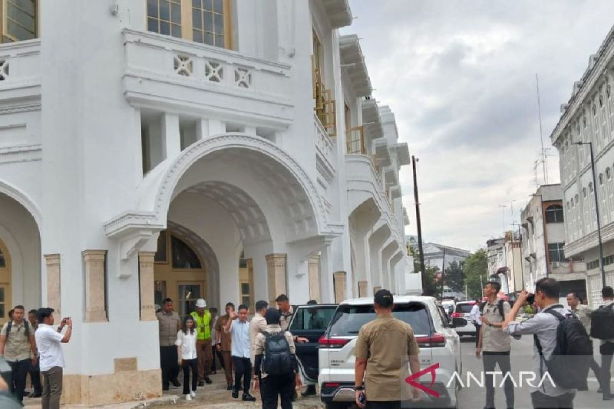 Wapres Gibran kunjungi Kota Tua Kesawan Kota Medan