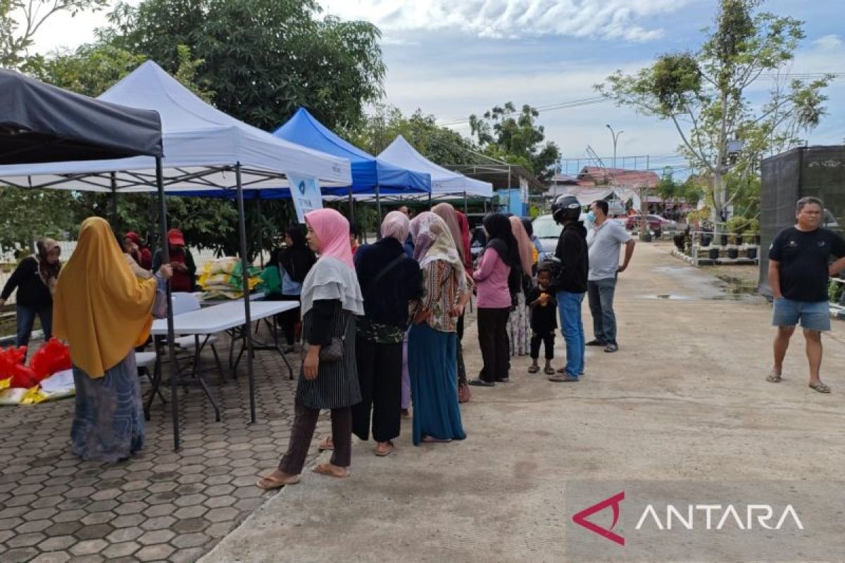 Diskepang Kutim gelar gerakan pasar murah