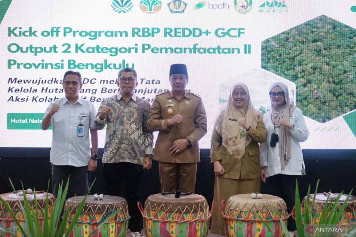 Pemprov Bengkulu dapat insentif karbon Rp11,8 miliar