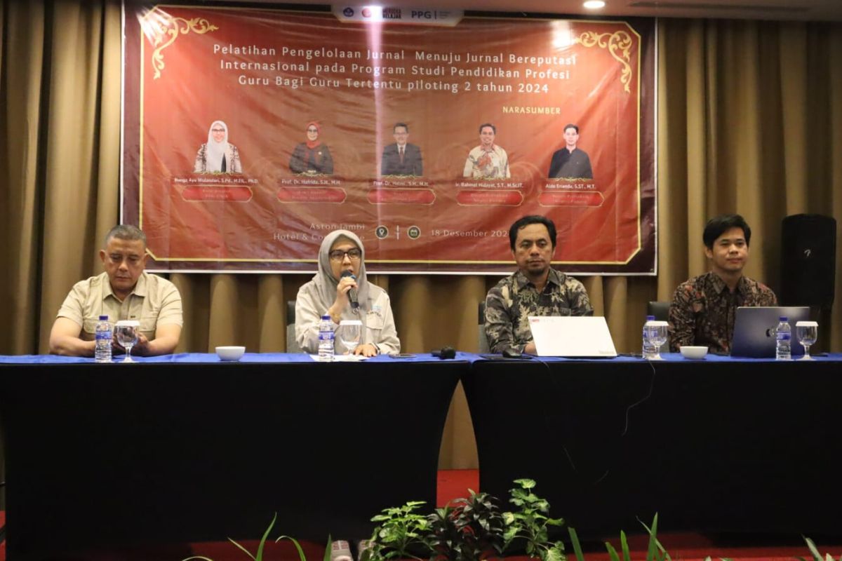 PPG UNJA dorong pengelolaan jurnal menuju reputasi internasional