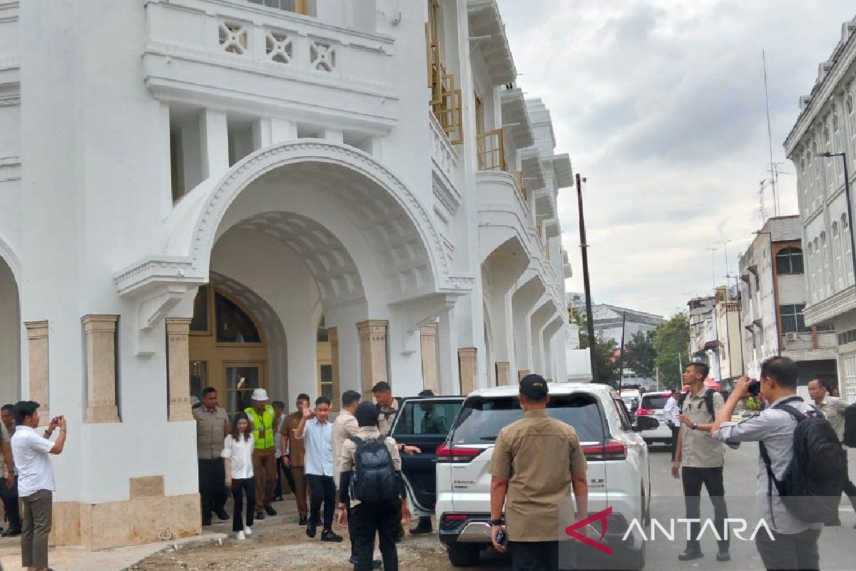 Wapres Gibran kunjungi Kota Tua Kesawan  Kota Medan