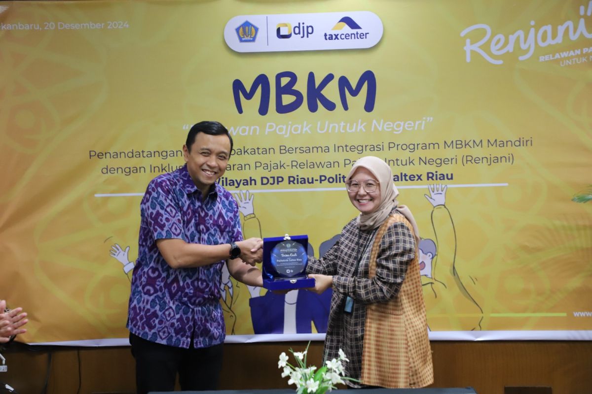 Kanwil DJP Riau dan PCR sepakat integrasikan Program Merdeka Belajar