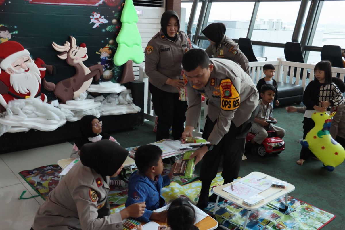 Nataru, Polresta Bandara Soetta buka posko ramah ibu dan anak