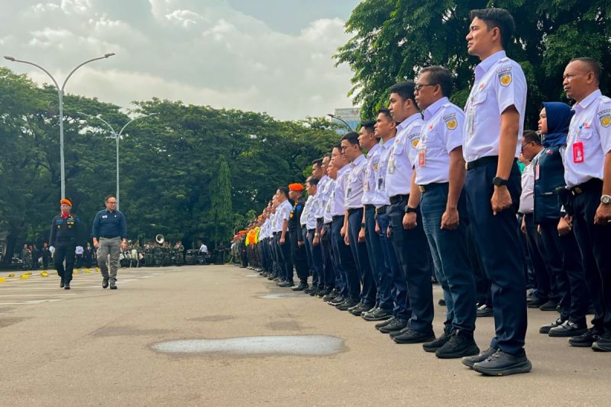 KAI gelar apel pasukan untuk pastikan kesiapan hadapi Nata dan Tahun Baru