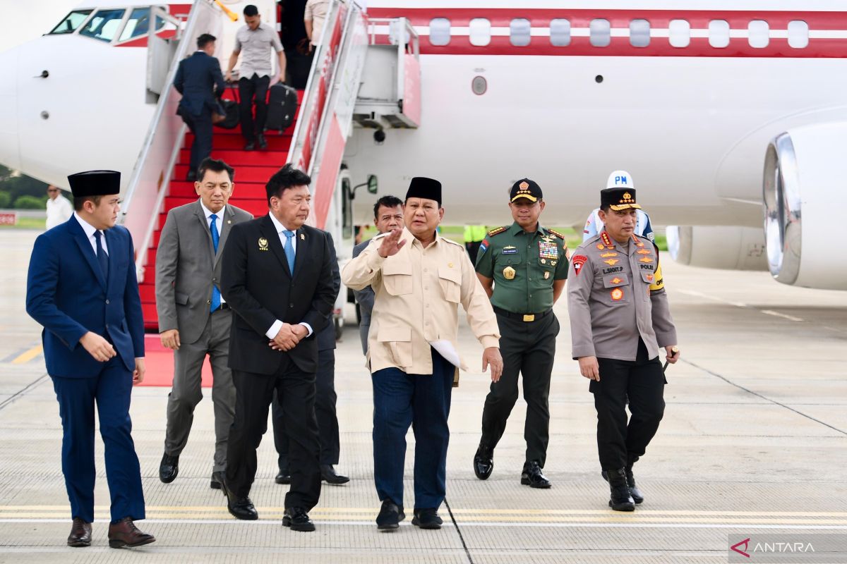 Presiden Prabowo langsung gelar ratas soal Nataru setelah tiba dari Mesir